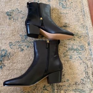New Jcrew leather western boot.